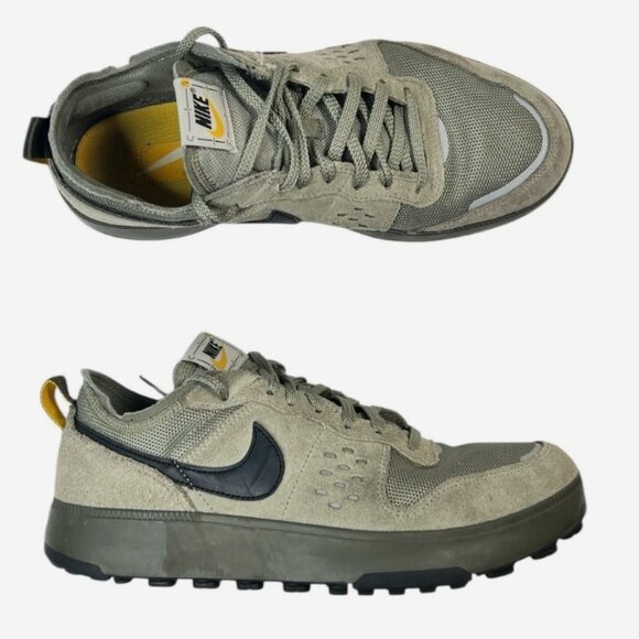 Nike Men's C1TY Sneaker Lt Army Green / Black Casual Sporty Tennis Shoes US 10 - Picture 1 of 9